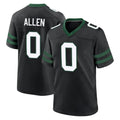 NY.Jets #0 Braelon Allen Player Black Legacy Home Game Odoa Stitched Jerseys