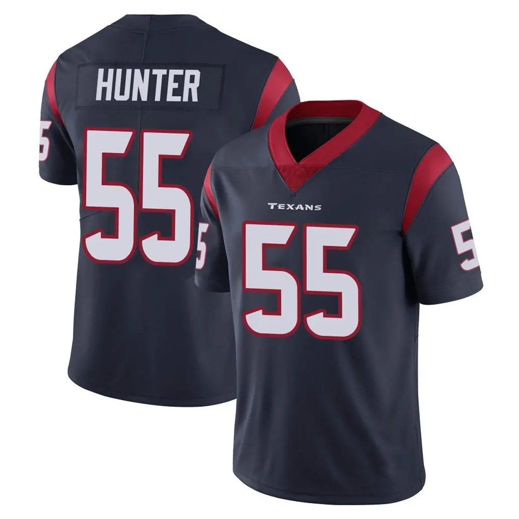 H.Texans #55 Danielle Hunter Player Navy Limited Vapor Untouchable Home Game Odoa Stitched Jerseys