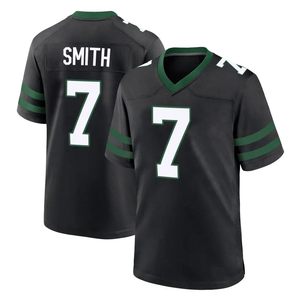 NY.Jets #7 Geno Smith Player Black Legacy Home Game Odoa Stitched Jerseys