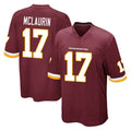 W.Commanders #17 Terry Mclaurin Player Burgundy Team Color Home Game Odoa Stitched Jerseys