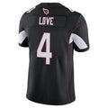 A.Cardinals #4 Jeremiyah Love Player Black Vapor Limited Home Game Odoa Stitched Jerseys