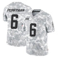 LA.Chargers #6 Denzel Perryman Player Arctic Camo Salute To Service Limited Game Odoa Stitched Jerseys