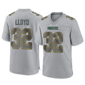 GB.Packers #32 MarShawn Lloyd Player Gray Atmosphere Fashion Home Game Odoa Stitched Jerseys