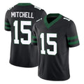 NY.Jets #15 Adonai Mitchell Player Black Limited Legacy Vapor F.U.S.E. Home Game Odoa Stitched Jerseys