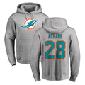 M.Dolphins #28 De'Von Achane Player Gray LOGO Pullover Hoodies Limited Odoa Stitched Jerseys