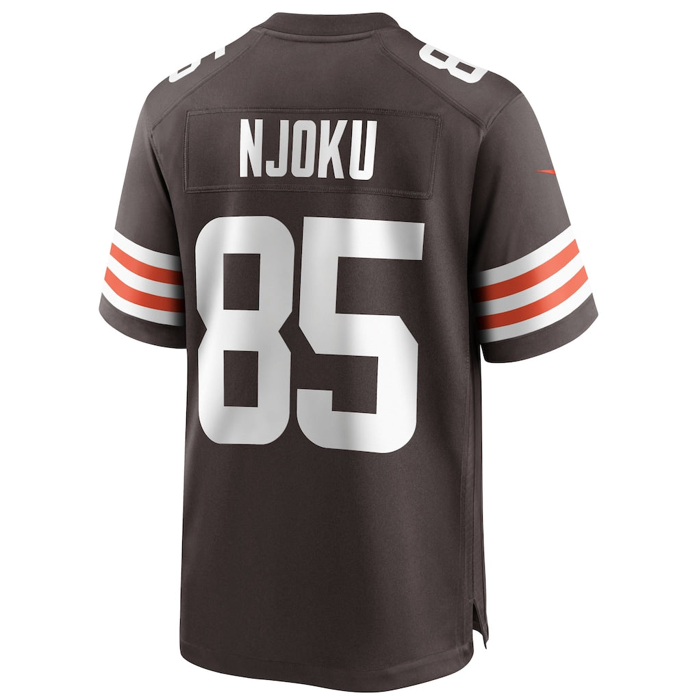 Odoa C.Browns #85 David Njoku Brown Player Game Jersey