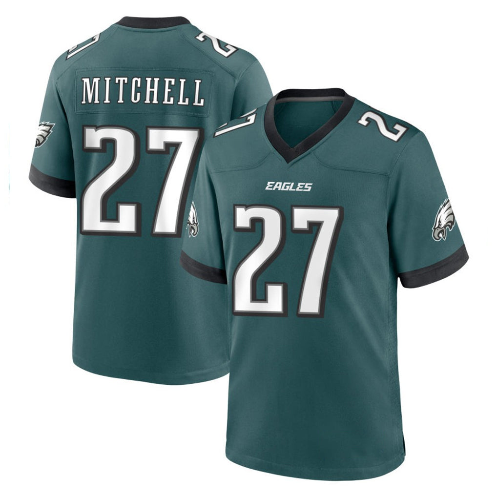 P.Eagles #27 Quinyon Mitchell Player Green Home Game Odoa Stitched Jerseys