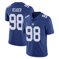 NY.Giants #98 DJ Reader Player Royal Limited Vapor Untouchable Home Game Odoa Stitched Jerseys