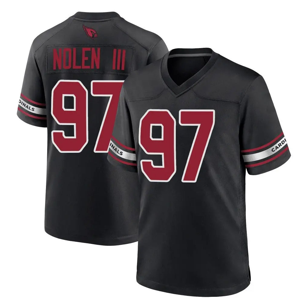 A.Cardinals #97 Walter Nolen III Player Black Alternate Game Odoa Stitched Jerseys