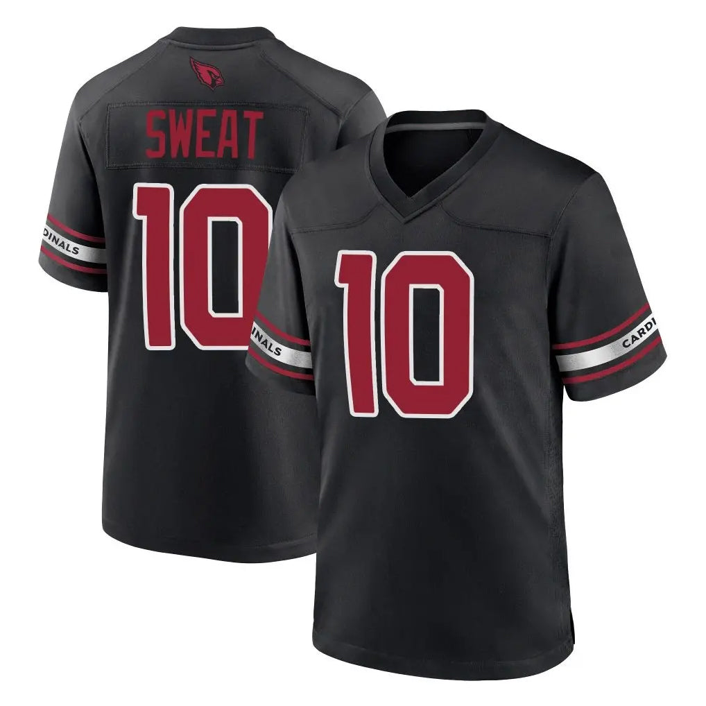 A.Cardinals #10 Josh Sweat Player Black Alternate Game Odoa Stitched Jerseys