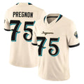 J.Jaguars #75 Emmanuel Pregnon Player Natural Limited 2026 Rivalries Collection Game Odoa Stitched Jerseys