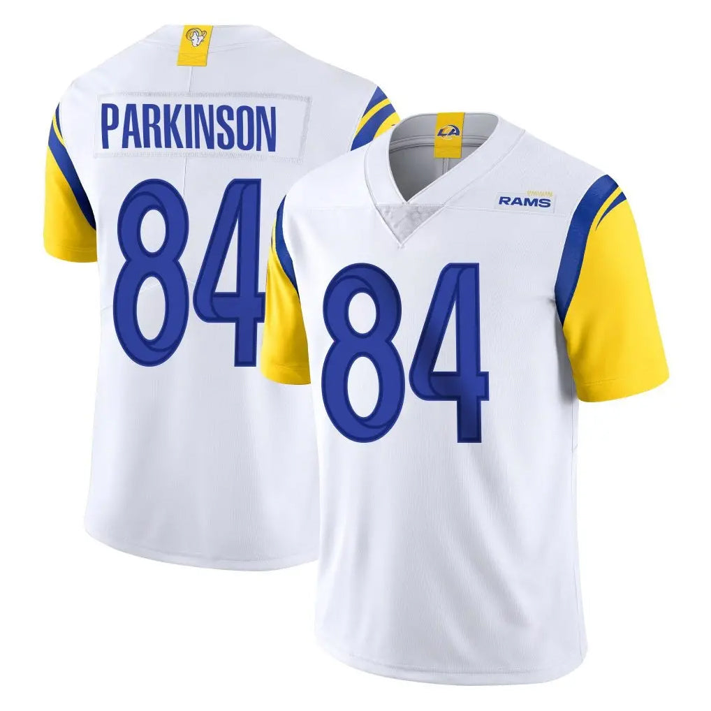 LA.Rams #84 Colby Parkinson Player White Limited Vapor Untouchable Home Game Odoa Stitched Jerseys