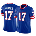 NY.Giants #17 Darnell Mooney Player Royal Classic Vapor Home Game Odoa Stitched Jerseys