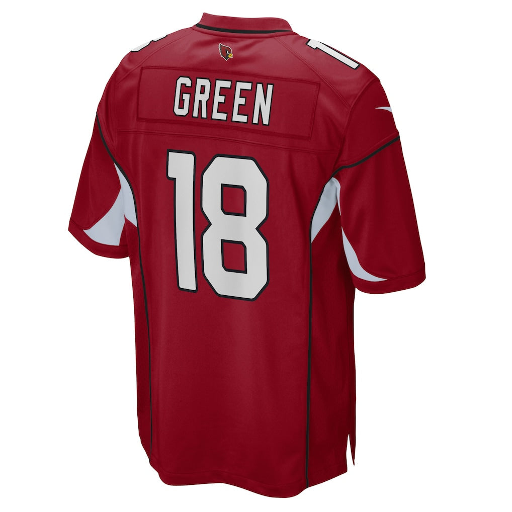 Odoa A.Cardinals #18 A.J. Green Cardinal Game Jersey