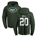 NY.Jets #20 Breece Hall Player Green LOGO Pullover Hoodies Limited Game Odoa Stitched Jerseys