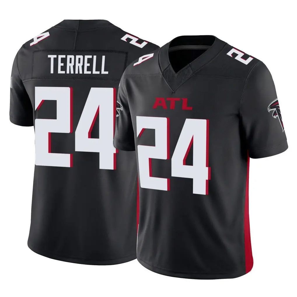A.Falcons #24 A.J. Terrell Jr. Player Black Vapor F.U.S.E. Limited Odoa Stitched Jerseys