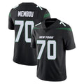 NY.Jets #70 Armand Membou Player Stealth Black Limited Vapor Home Game Odoa Stitched Jerseys